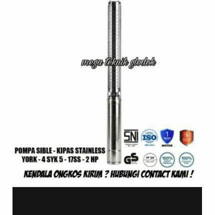Pompa Sumbersible York 4SYK5-17 pompa air  satelit sumur dalam 2hp 220V