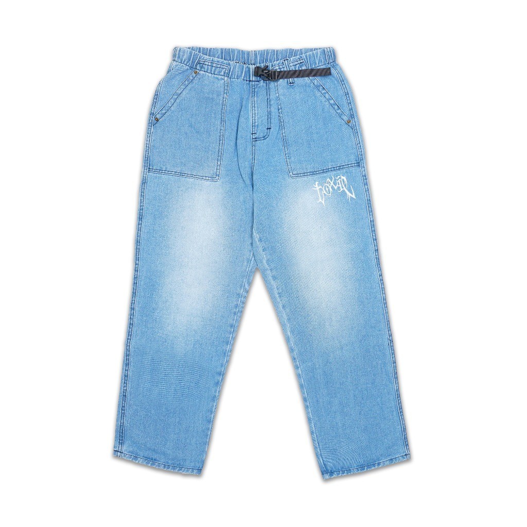Toxic For Peace  - Light Blue Baggy Pants - MANDATORY-06
