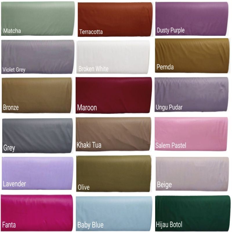 Kain Toyobo Murah Orignal Toyobo royalmix katun toyobo / Kain Katun Toyobo Fodu Toyobo Royal Mix Toy