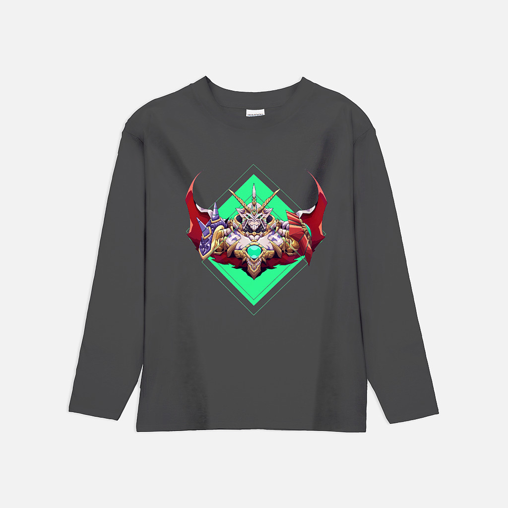 Premium Long Sleeve Shirt EXSWARM Royal Knight EXS 013 Omegamon X