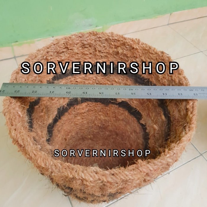 Pot sabut kelapa/Cover pot sabut kelapa ukuran JUMBO 30CM