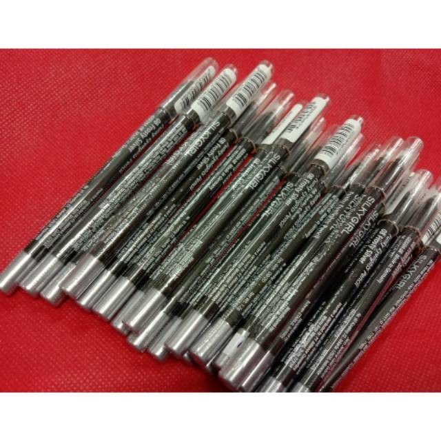 Funky Eyelight Pencil warna Silver Silkygirl | Pensil Eyeliner