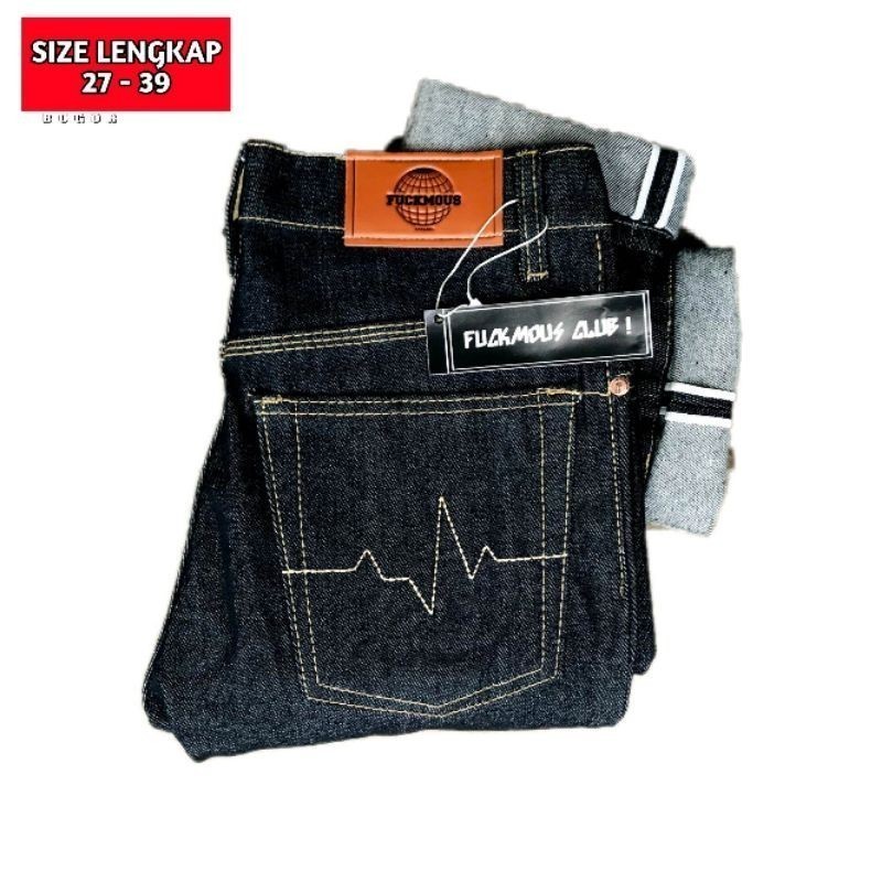 DENIM SELVEDGE 15 OZ BLACK INDIGO