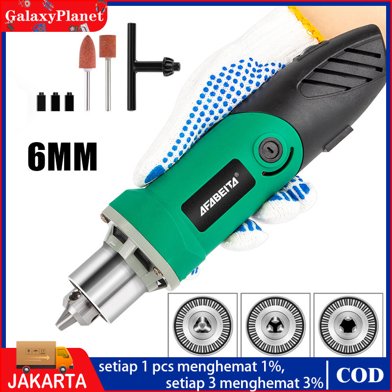 RQ53SM 480W Bor Listrik Mini Engraver Dengan/6mm 480W Mini Grinder Bor Gerinda Tuner Listrik Elektri