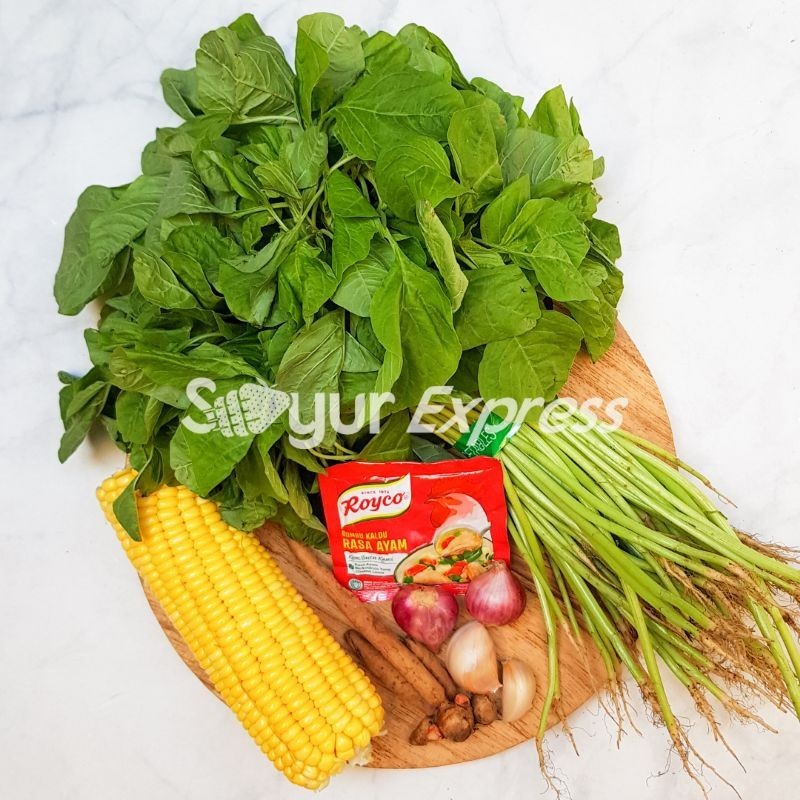 

KIRIM INSTAN Paket Sayur Bening Bayam Jagung Bonus Royco Ayam