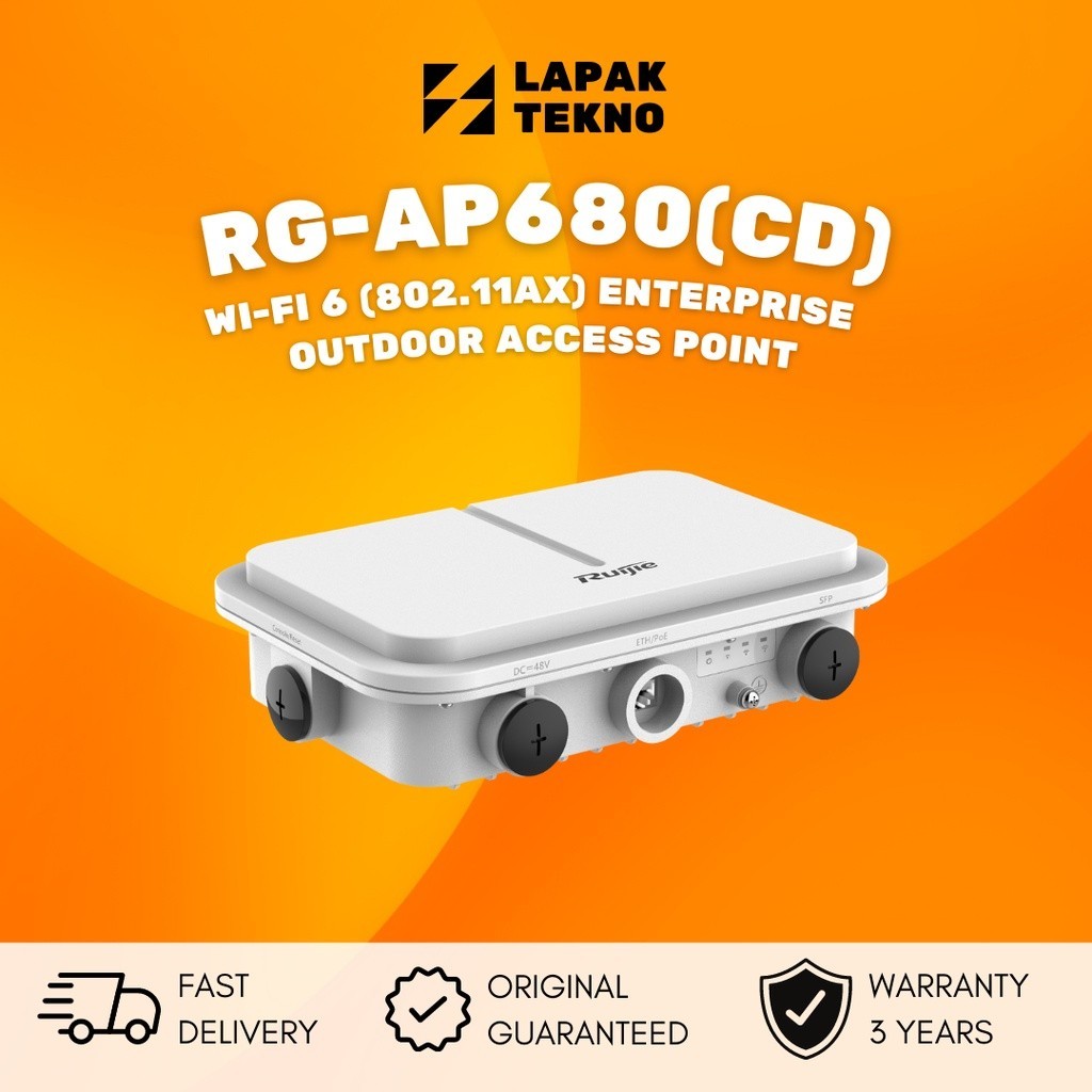 RG-AP680CD RUIJIE ENTERPRISE WIFI 6 OUTDOOR ACCESS POINT