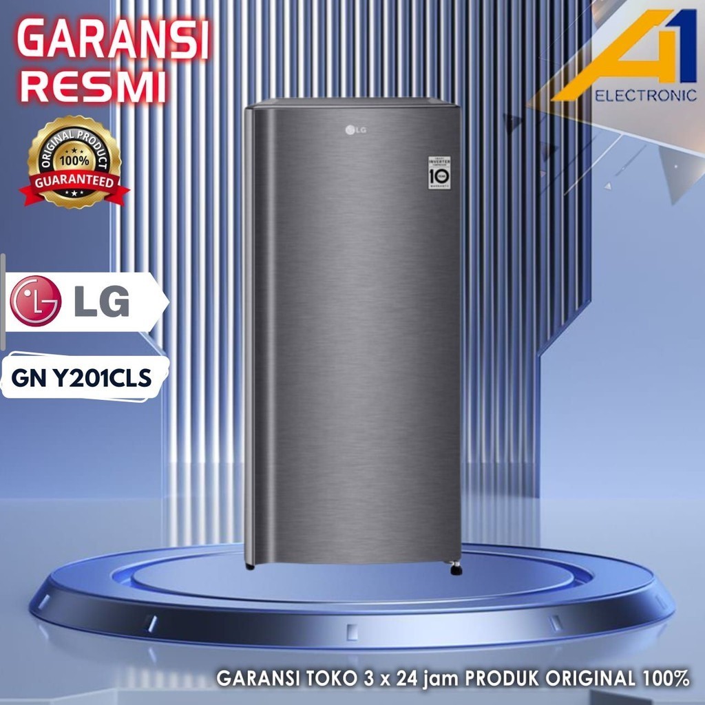 Kulkas LG GN Y201CLS / GNY201CLS 1 Pintu 169 L Moist Balance