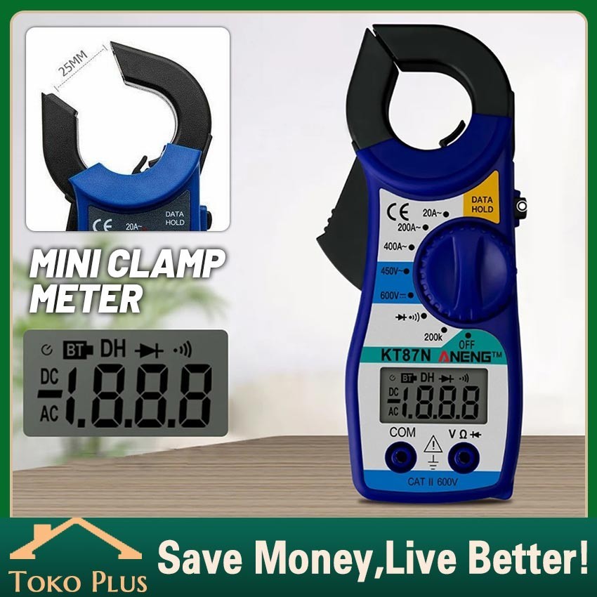 Digital Clamp Meter AC DC (Tang Ampere Multimeter DC)
