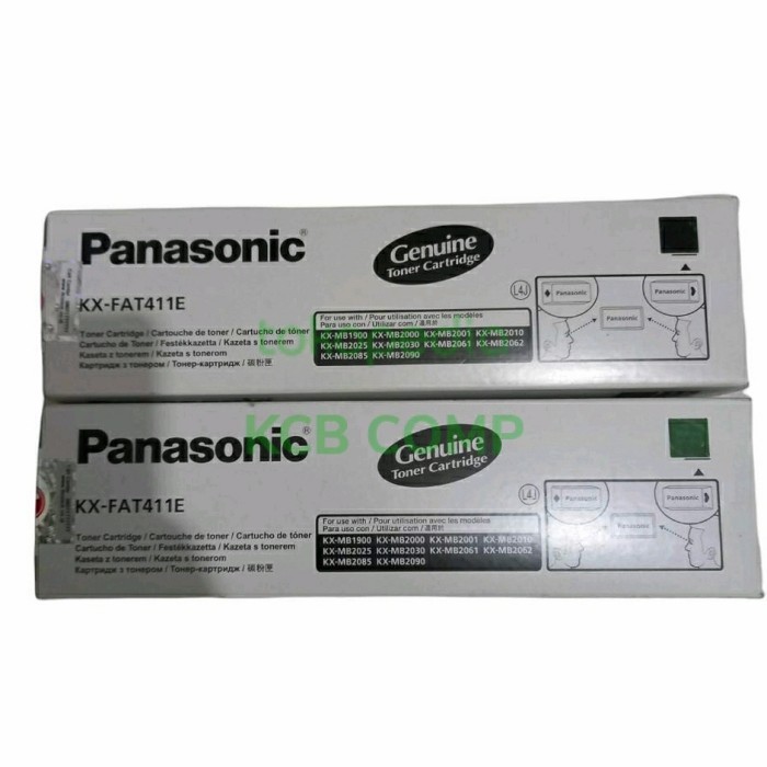 Toner Cartridge Panasonic KX-FAT411E Original KX-MB1900, KX-MB2025