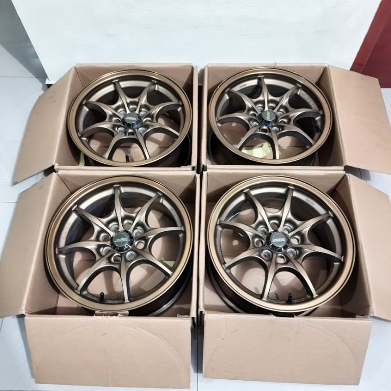 Velg Ring 15 Brio RS Freed Yaris Mobilio Jazz RS Agya Calya Ignis Ayla Vios Mugen Mf08 SSW Thailand 