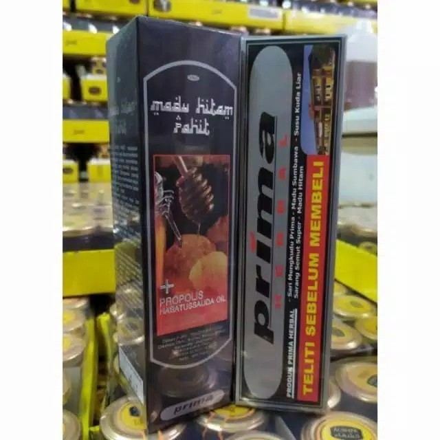 COD madu hitam pahit Al fauz prima herbal plus propolis dan habbatusauda I FAUZ PRIMA HERBAL
