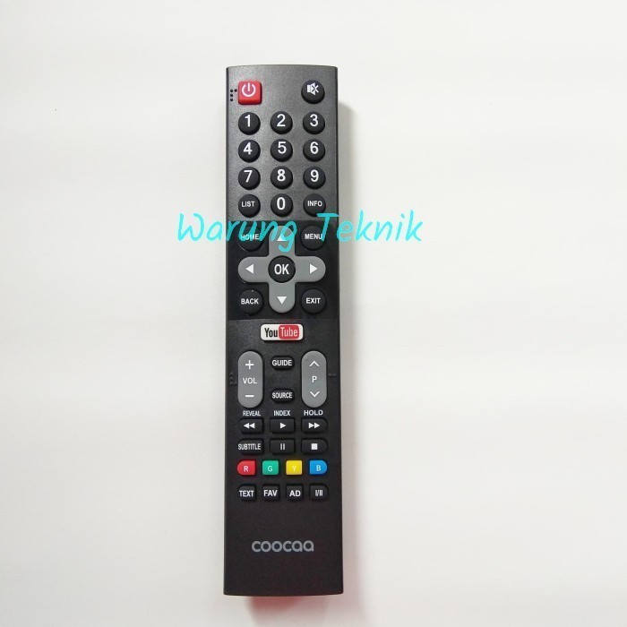 RR27 REMOT REMOTE TV LCD LED SMART TV COOCAA 40S5C ORIGINAL ASLI