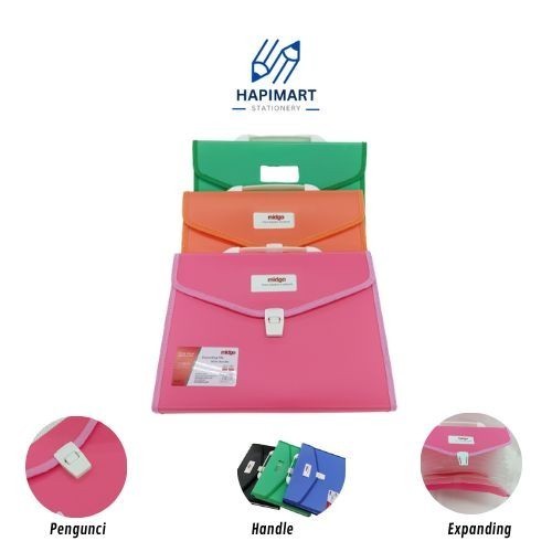 

Ta File Handle File Folder Document Bag/ Expanding File/Tas Dokumen A4