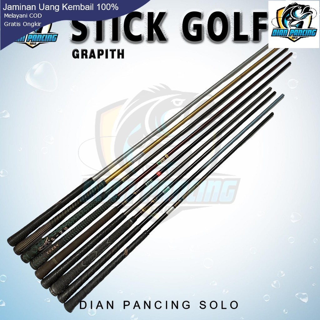 STICK GOLF ASLI BAHAN PANCING BESUTAN