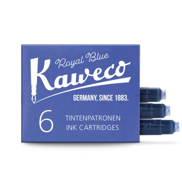 

KAWECO Fountain Pen Ink Cartridge Refill/ Tinta - Royal Blue