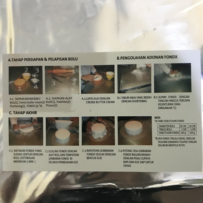 

Fondant Icing FondX Virgin White 5kg - Gosend Only!!!