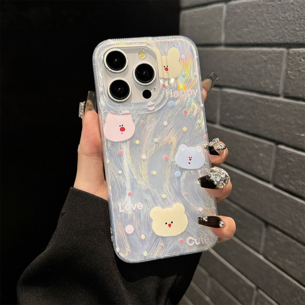 (777mobile) case iphone 11 12 13 14 15 Pro Max 14 15 Plus dicat dengan pola wajah casing iphone 11 1