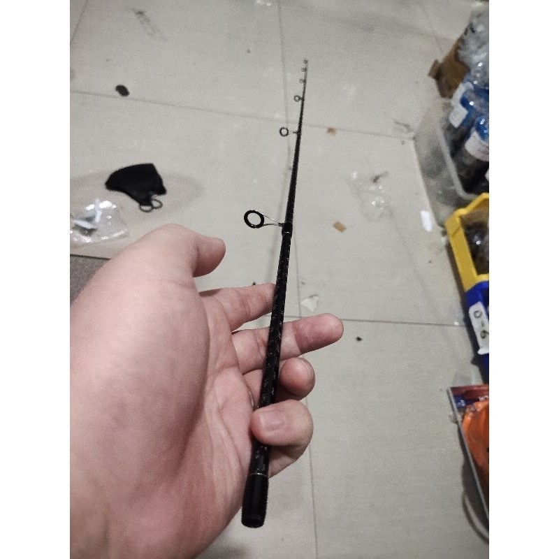 Ujung Joran Hammerhead red karper atau cyber shot II customan