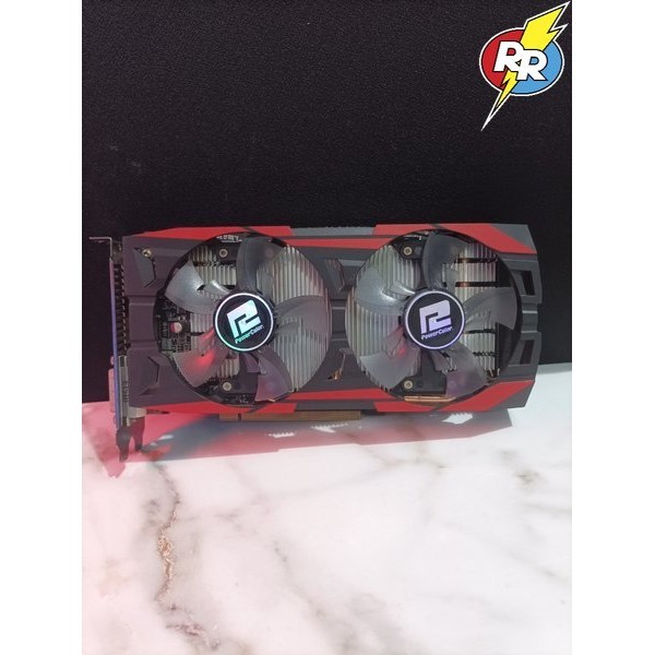 VGA Card Merk PowerColor AMD Radeon R7 370 Series 2 GB 256 Bit DDR5 Dual Fan Automatic Murah