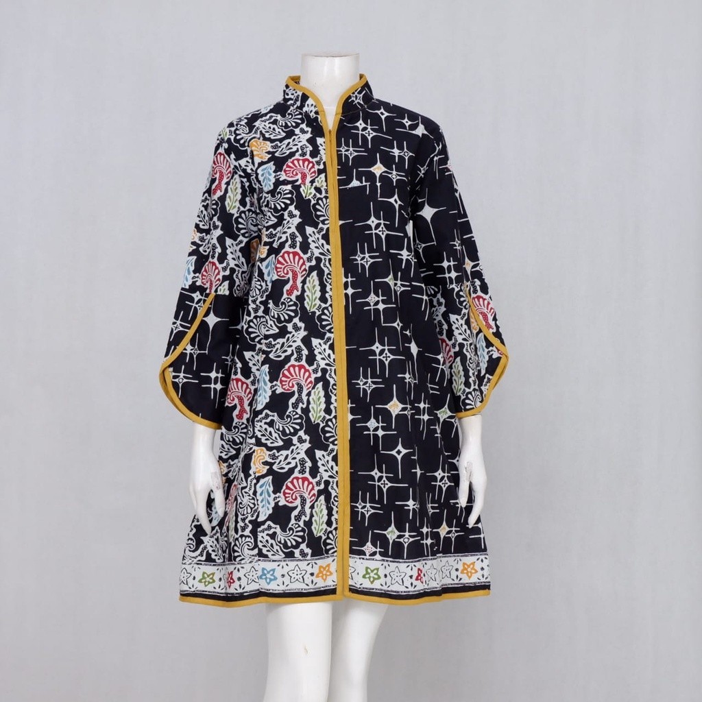 TUNIK SAMITHA PREMIUM 01 LD 96 LD 100 LD 104 LD 110 LD 120 | BAJU KERJA BATIK LENGAN TULIP BUSUI/ GA
