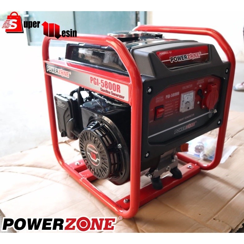 MESIN LAS GENERATOR GENSET BENSIN 3000WATT POWERZONE PGI-5800R