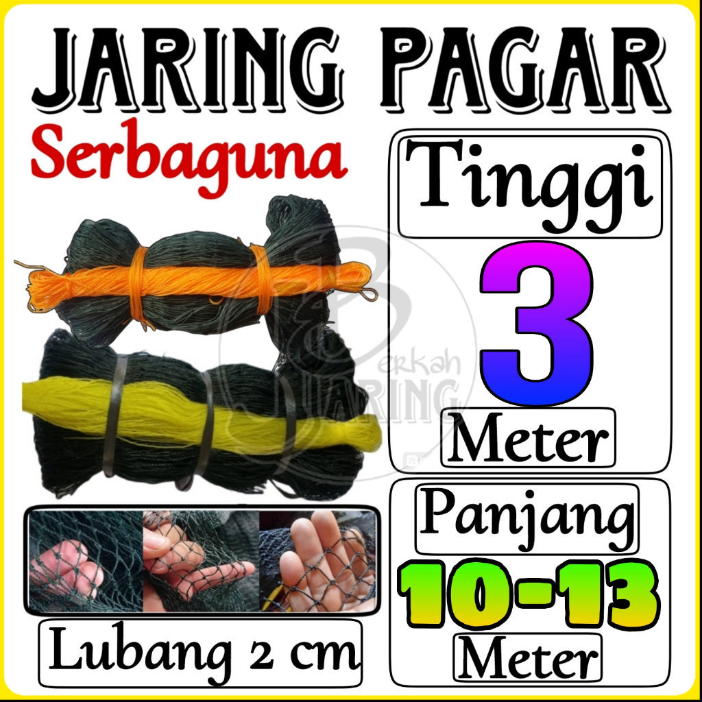 Jaring Ayam Lubang 2 cm Lebar 3 Meter / Jaring Pagar Ayam / Jaring Kandang Ayam