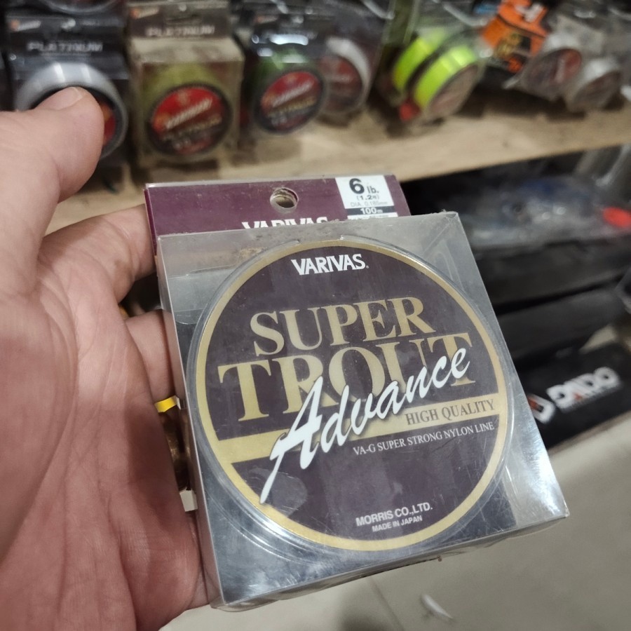 Senar pancing varivas super trout advance senar nylon