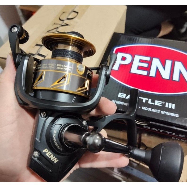 Reel Penn Battle III 6000 atau 8000 Reel body full metal