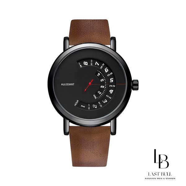 LastBull Jam Tangan Pria Analog Tali Kulit Luxury Yazole R16