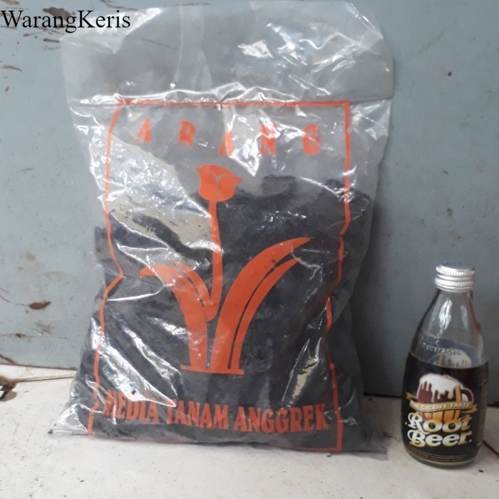 

media tanam arang, media tanam anggrek, arang kayu 500 gram murah