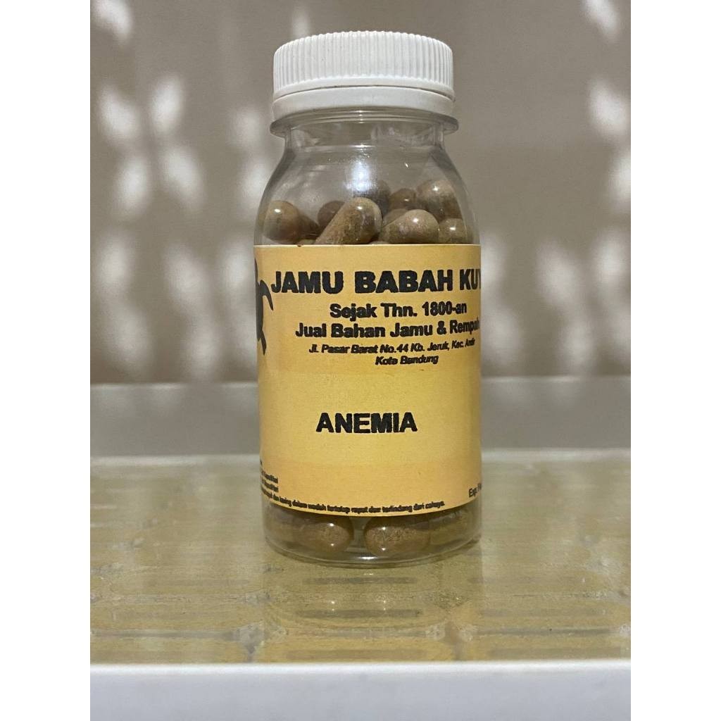 

Jamu Babah Kuya Anemia (50 Kapsul) Herbal