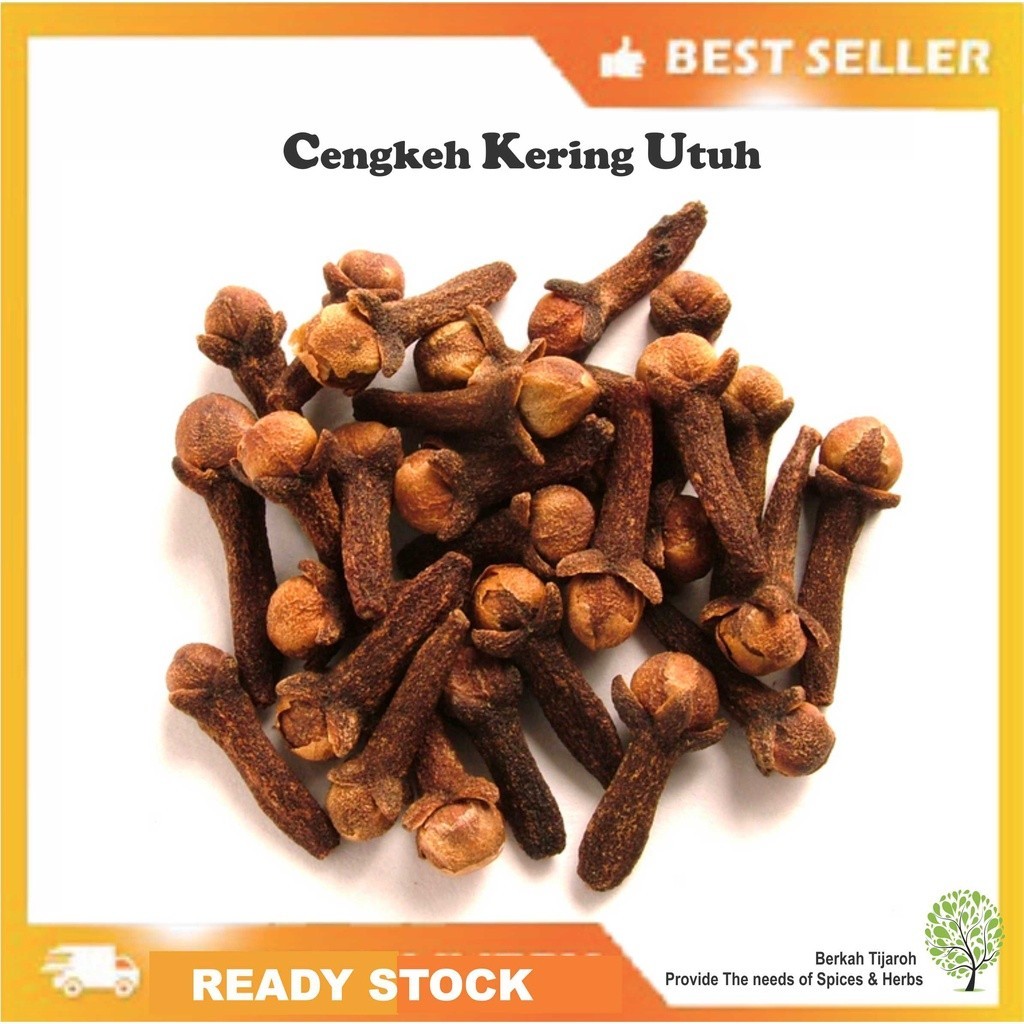

Cengkeh Super / Cloves / Cengkeh Kering Asli / Rempah / isi 100 gram Kualitas Premium super