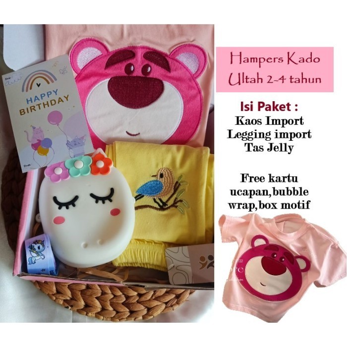 

(NEW) -Hampers Kado Ulang Tahun Anak perempuan 6-10 Tahun Kado Unicorn - Nona, 4 Thn