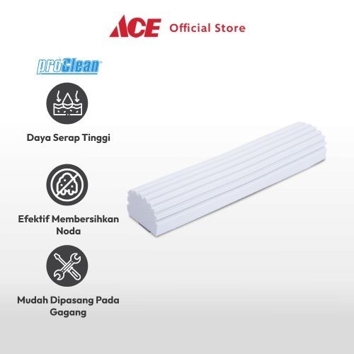 JKL Proclean Kain Pel Pengganti Pva - Krem Refil Mop Isi Ulang Kain Pel Aksesoris Alat Pel Pelan