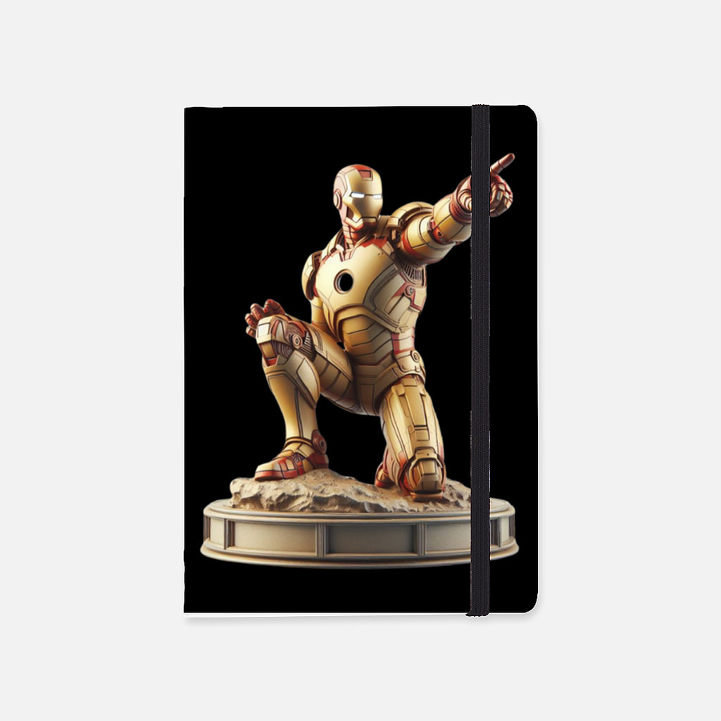 

Soft Cover Notebook Premium Iron Man Dinamis: Figur Edisi