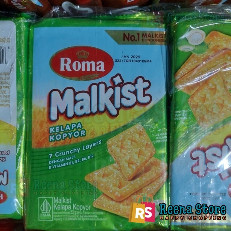 

ROMA MALKIST KELAPA KOPYOR 200g - Reena Store