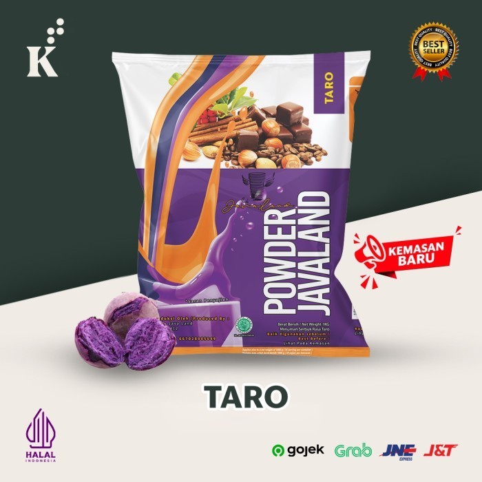 

[Terbaru]Aneka Rasa Bubuk Minuman Bubble Powder Drink rasa Taro ORIGINAL Javaland 1kg