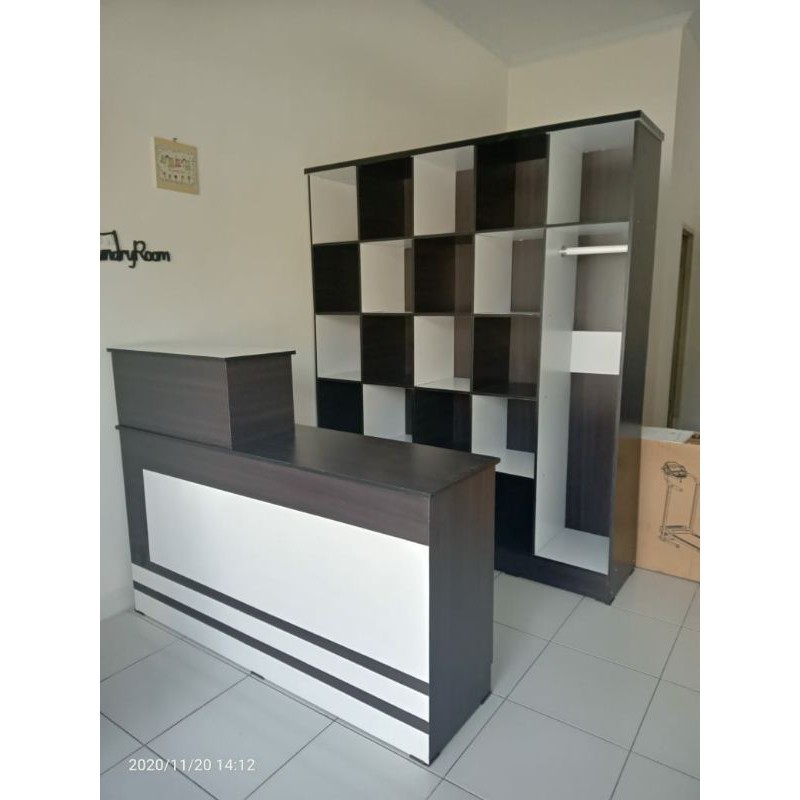 promo big sel MEJA KASIR DAN RAK LAUNDRY