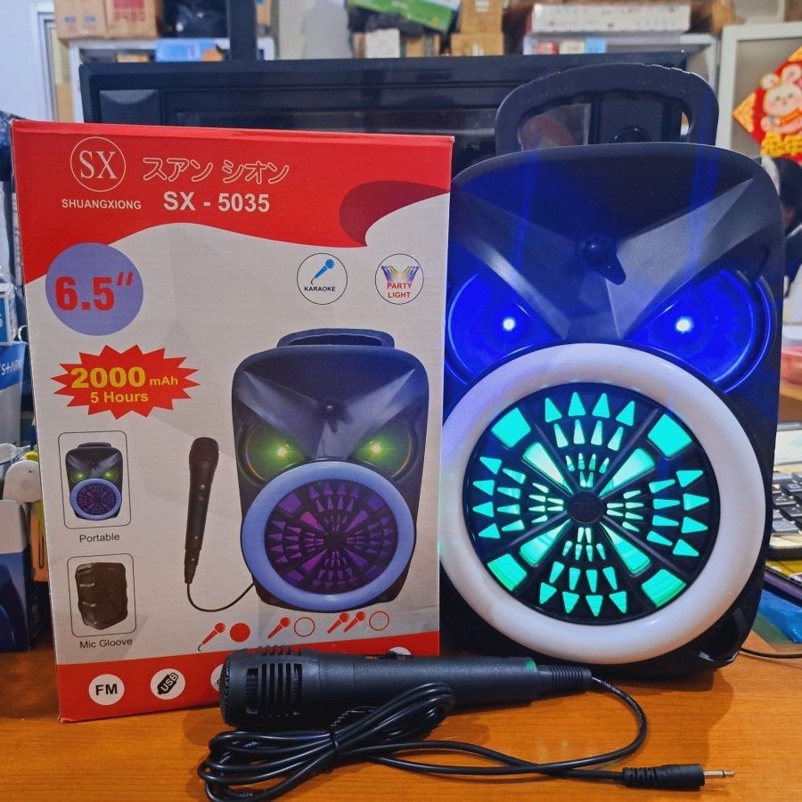 speaker bluetooth / speaker portable SX-5035 shuangxiong