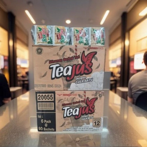 

Teh Jus Mix Rasa Dalam 1 Karton / 1 (Satu) Dus Tea Jus Gula Batu Sachet Isi 6 Pack