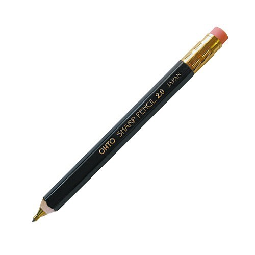 

Thosti OHTO Sharp Pencil 2.0 APS-680E Mechanical Pencil - Black