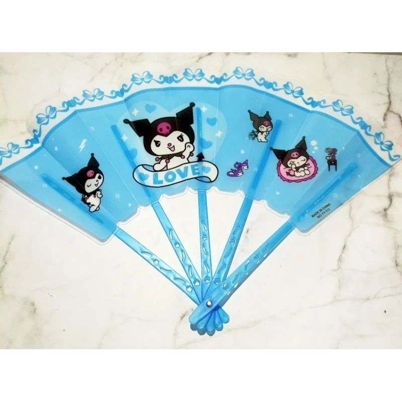 KIPAS LIPAT /KIPAS TANGAN KARAKTER/KIPAS KARAKTER LUCU/KIPAS