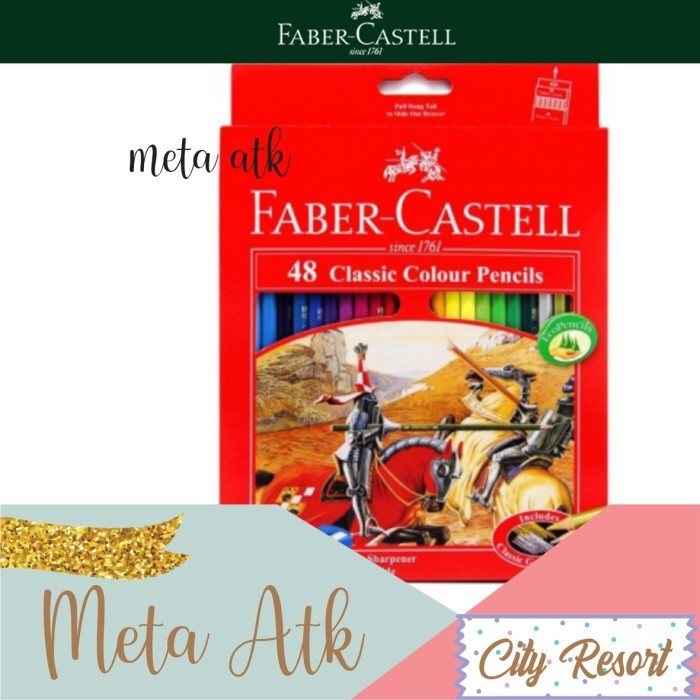 

✨LARIS✨ -Pensil Warna Classic 48 Warna Faber Castell