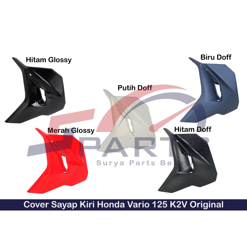 Cover Front Left Sayap Kiri Honda Vario 125 New K2V Original