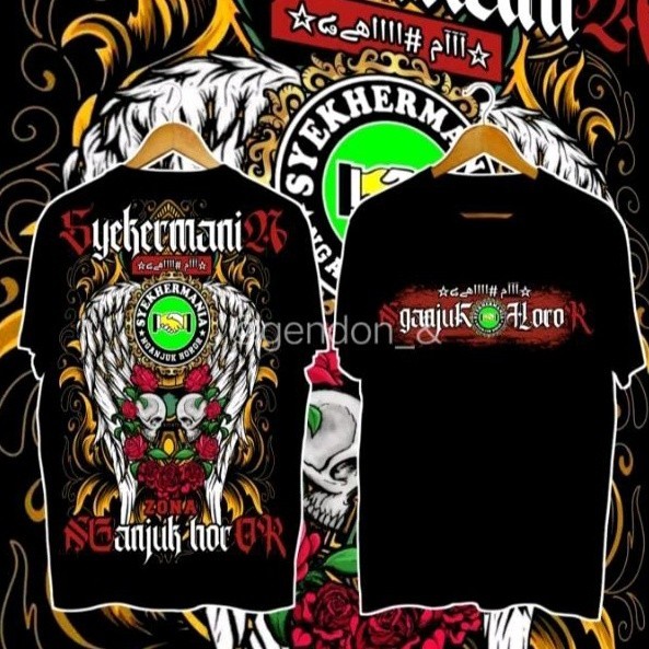 kaos syekhermania nganjuk timur terbaru keren Unisex Short sleeved T-shirt
