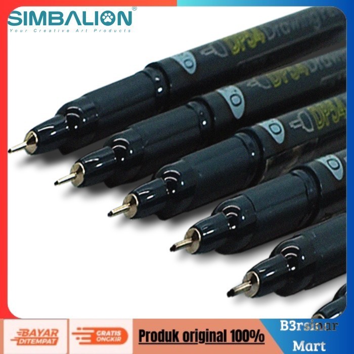 

[KUALITAS TERBAIK] Paket Sketching LYRA Sketchbook A5 & SIMBALION Drawing Pen Set 5 Pcs - BLUE