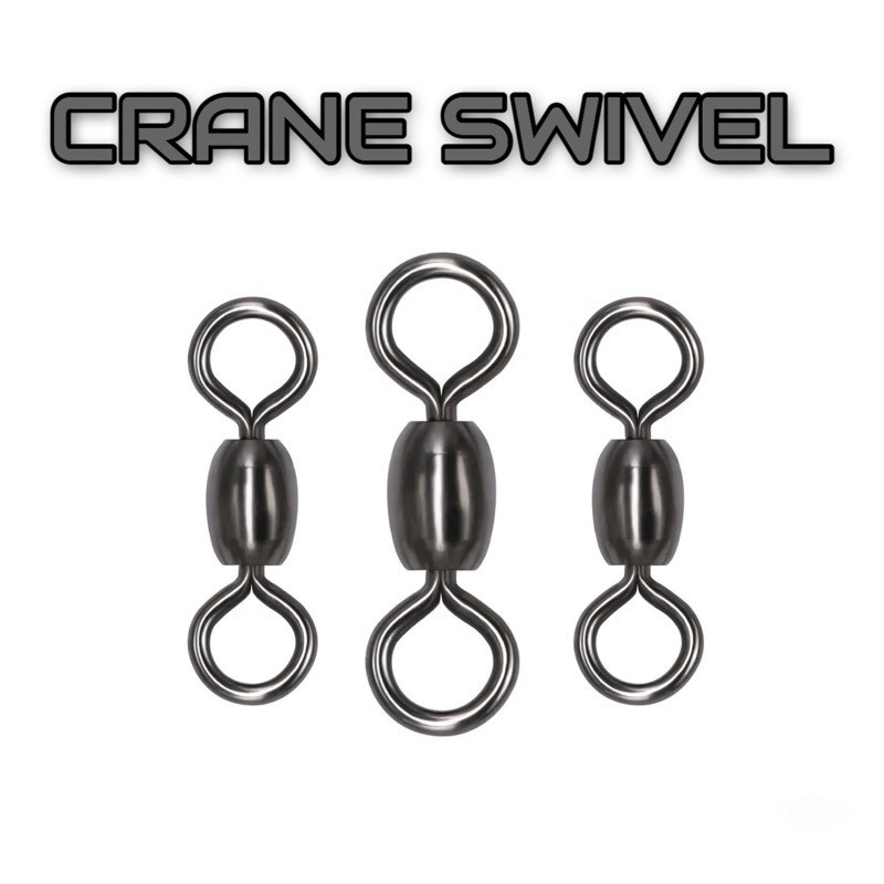 50pcs Kilikili Pancing Crane Swivel SW