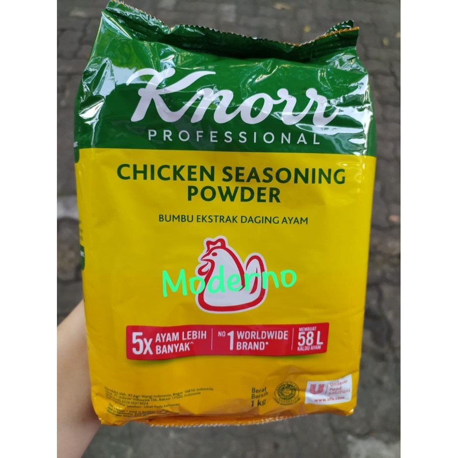 

AD KNORR CHICKEN SEASONING POWDER REFILL / KALDU AYAM 1KG