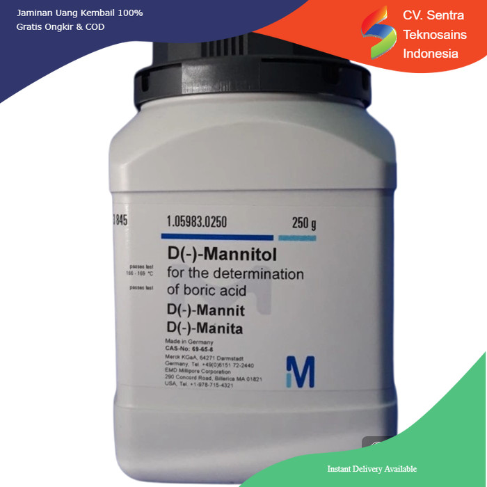 

Mannitol / D-Mannitol / Manitol ecer/gr