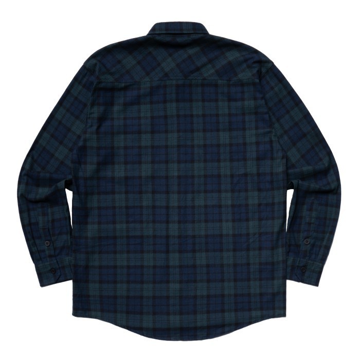 Insurgent Club - Flannel Shirt Forest Green - M